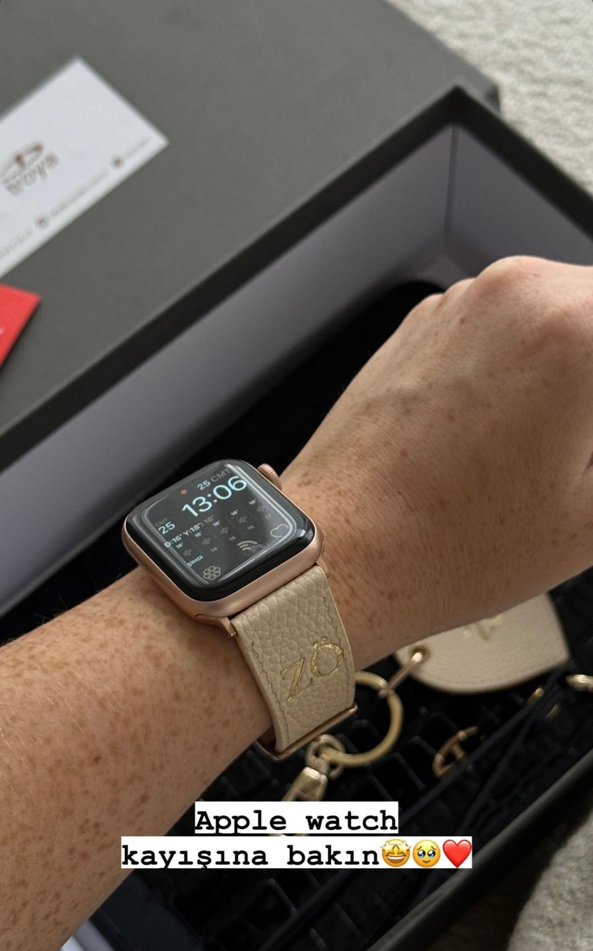 Apple Watch Bej Flotur Kordon