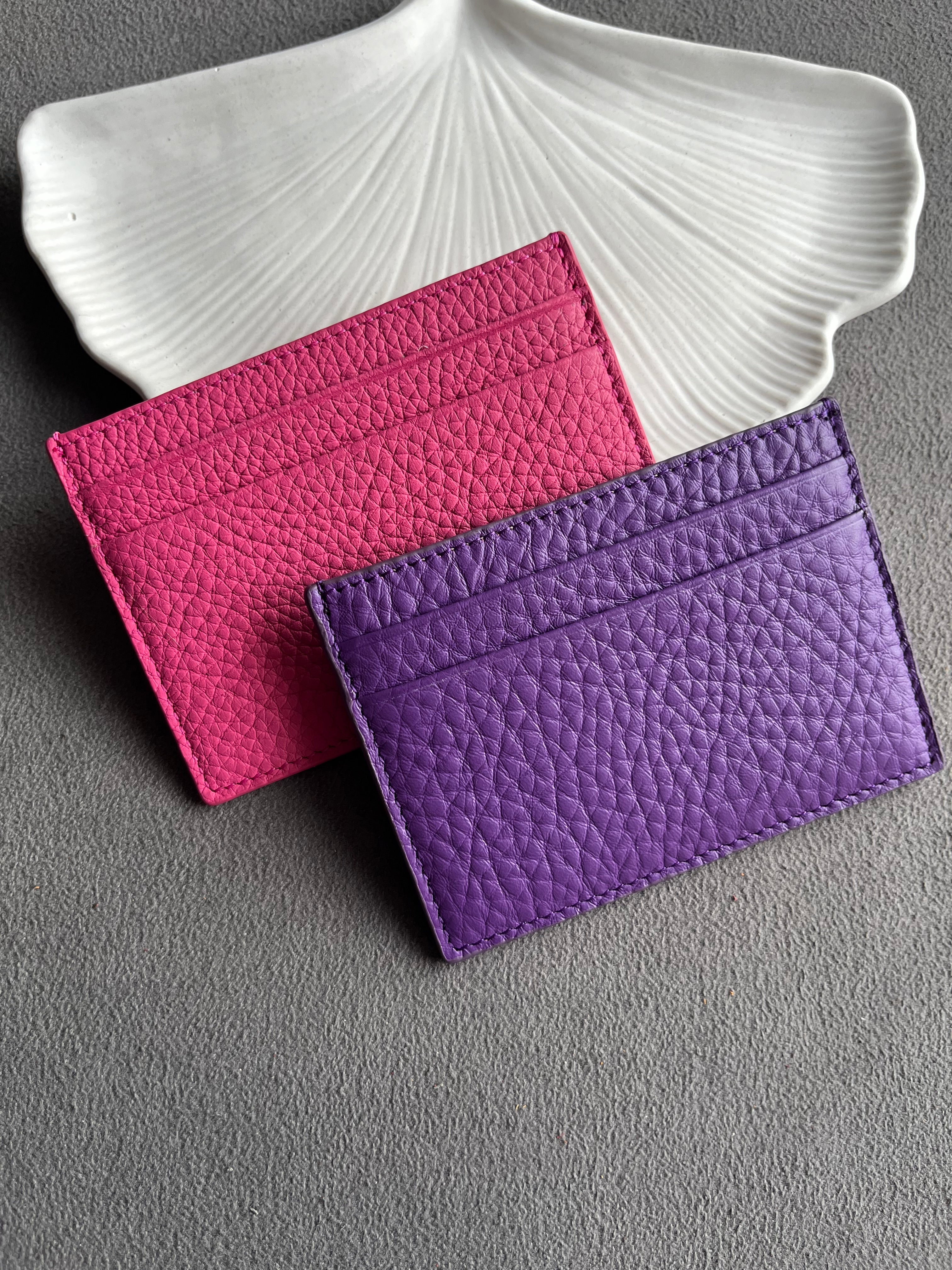 Deri Kredi Kartlık -şeker pembe