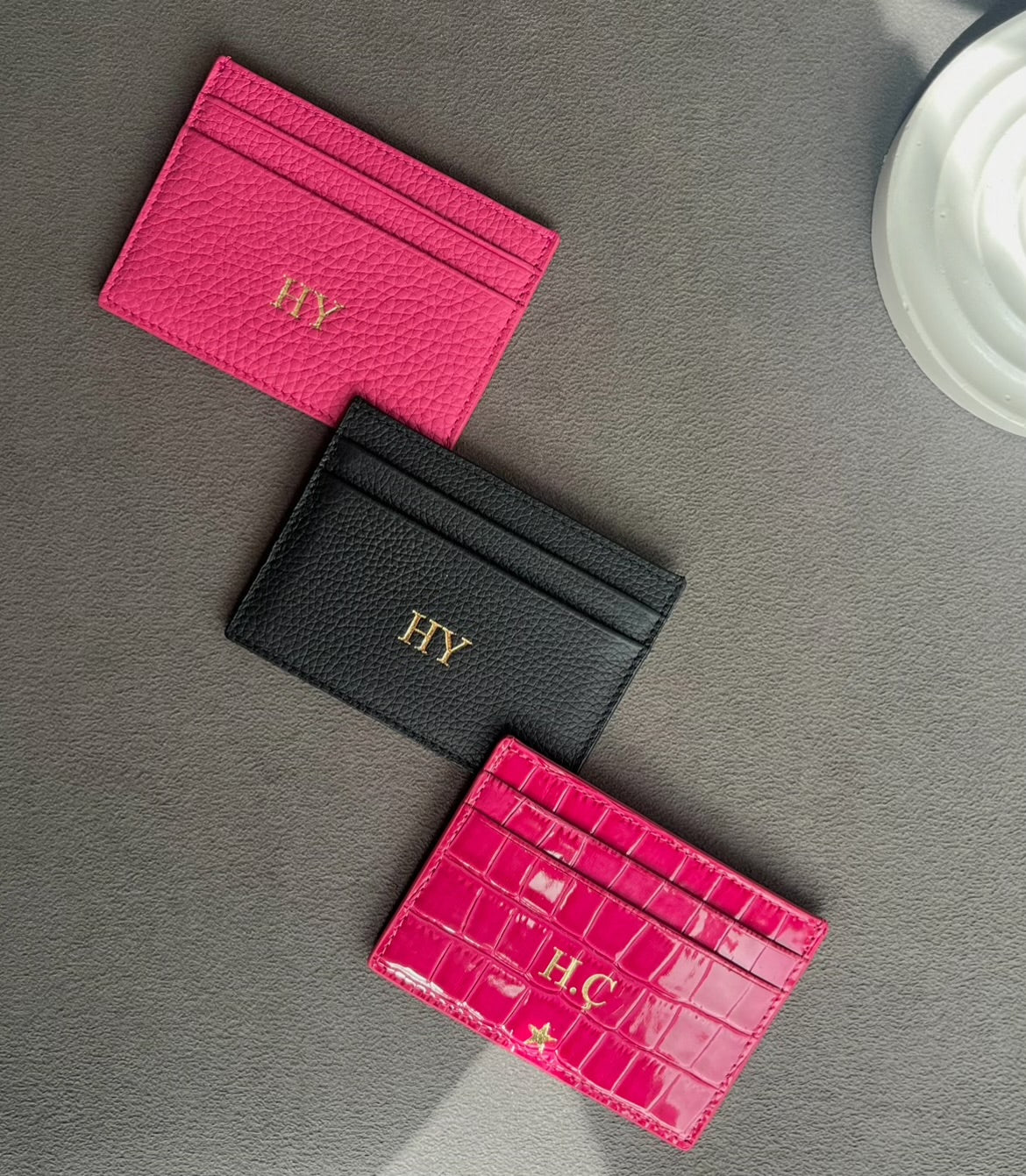 Deri Kredi Kartlık -Fuşya Togo