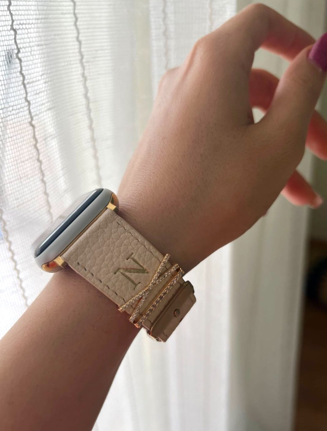 Apple Watch Bej Flotur Kordon