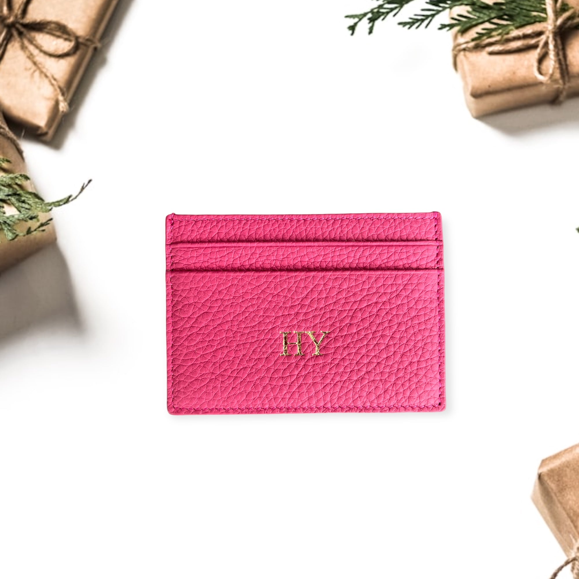 Deri Kredi Kartlık -Fuşya Togo