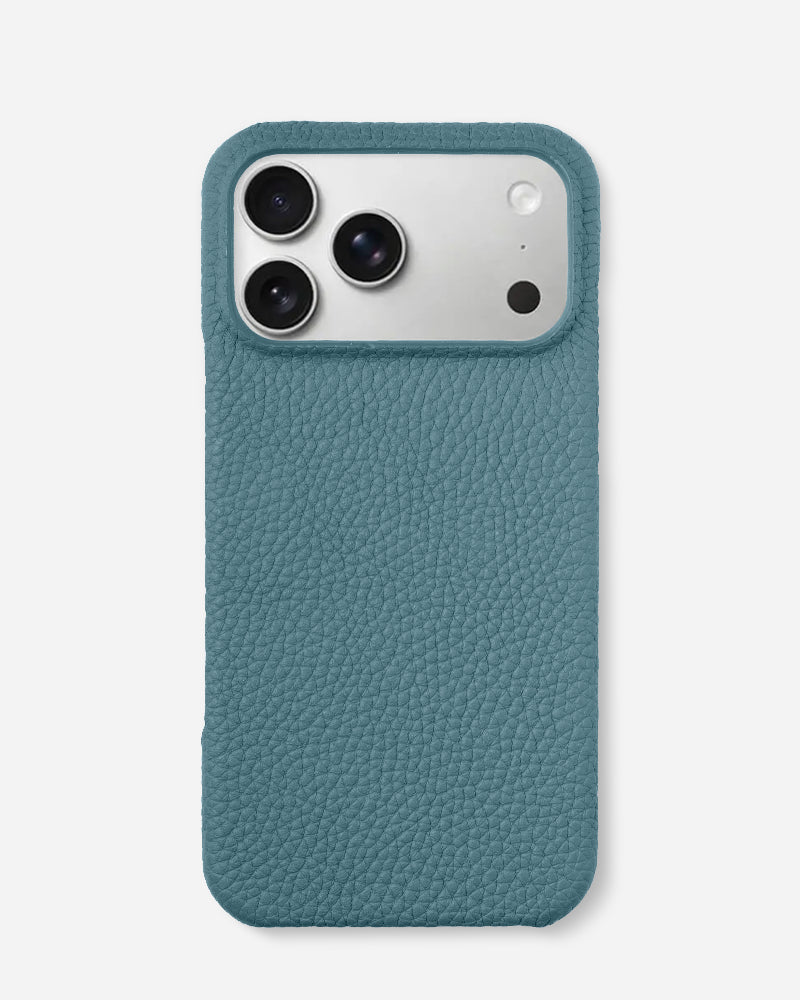 Deri iPhone Kılıfı | Bebek Mavisi Togo