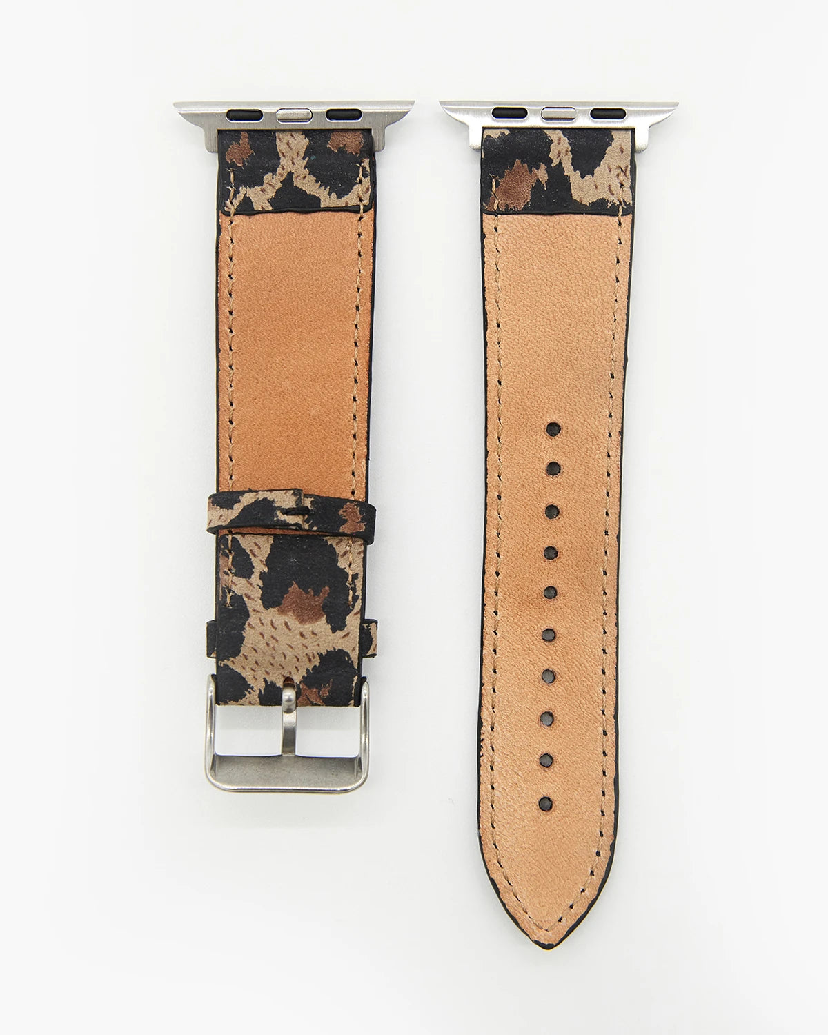 Apple Watch Deri Kordon | Bej Leopar