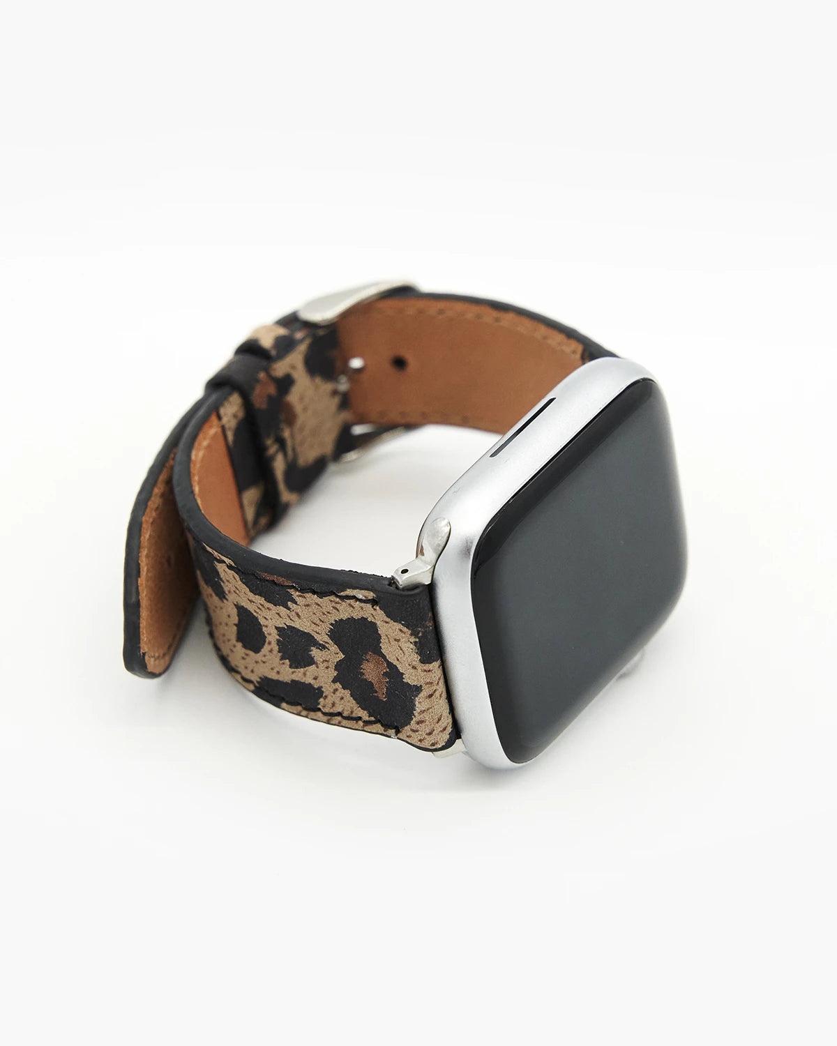 Apple Watch Deri Kordon | Bej Leopar