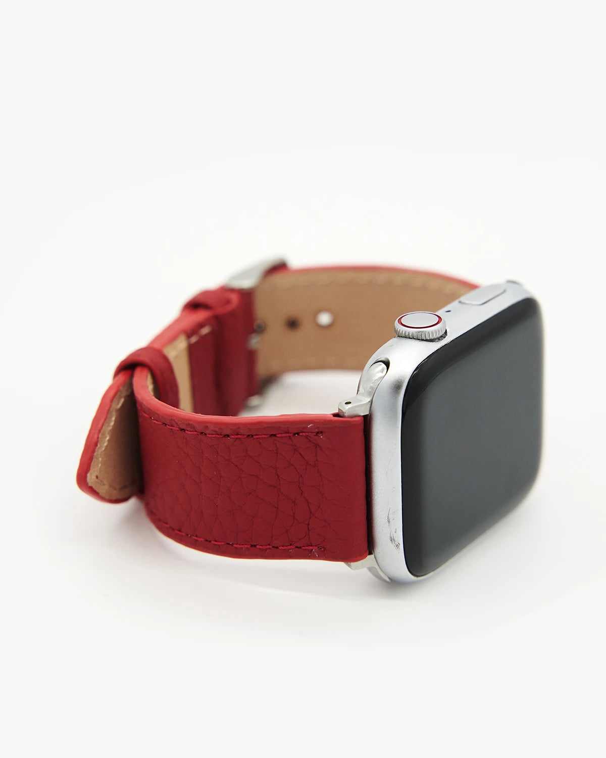 Apple Watch Deri Kordon | Kırmızı Togo