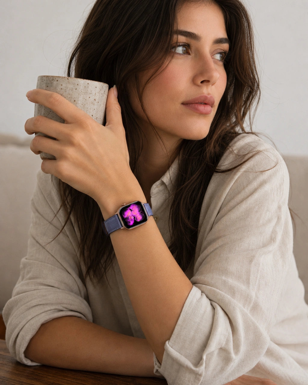 Apple Watch Deri Kordon | Bebek Mavisi Togo