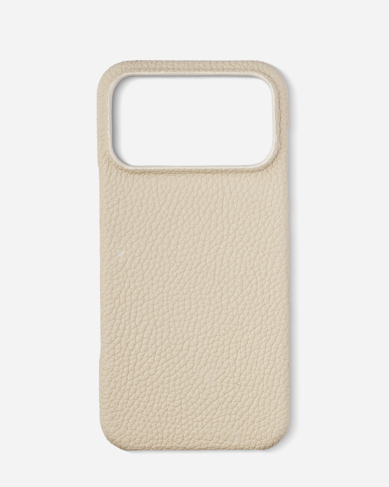 Deri iPhone Kılıfı | Beyaz Togo