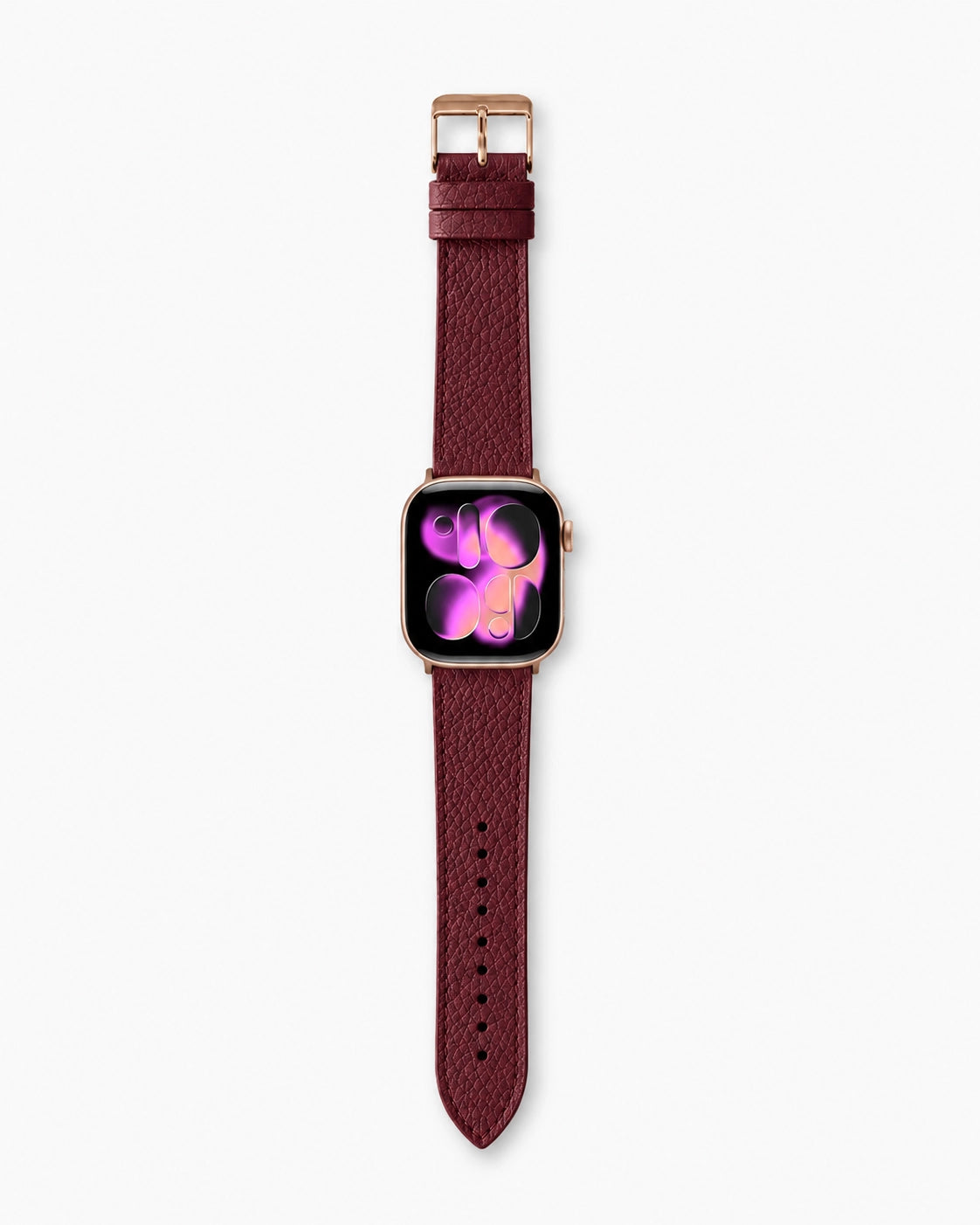 Apple Watch Deri Kordon | Bordo Togo