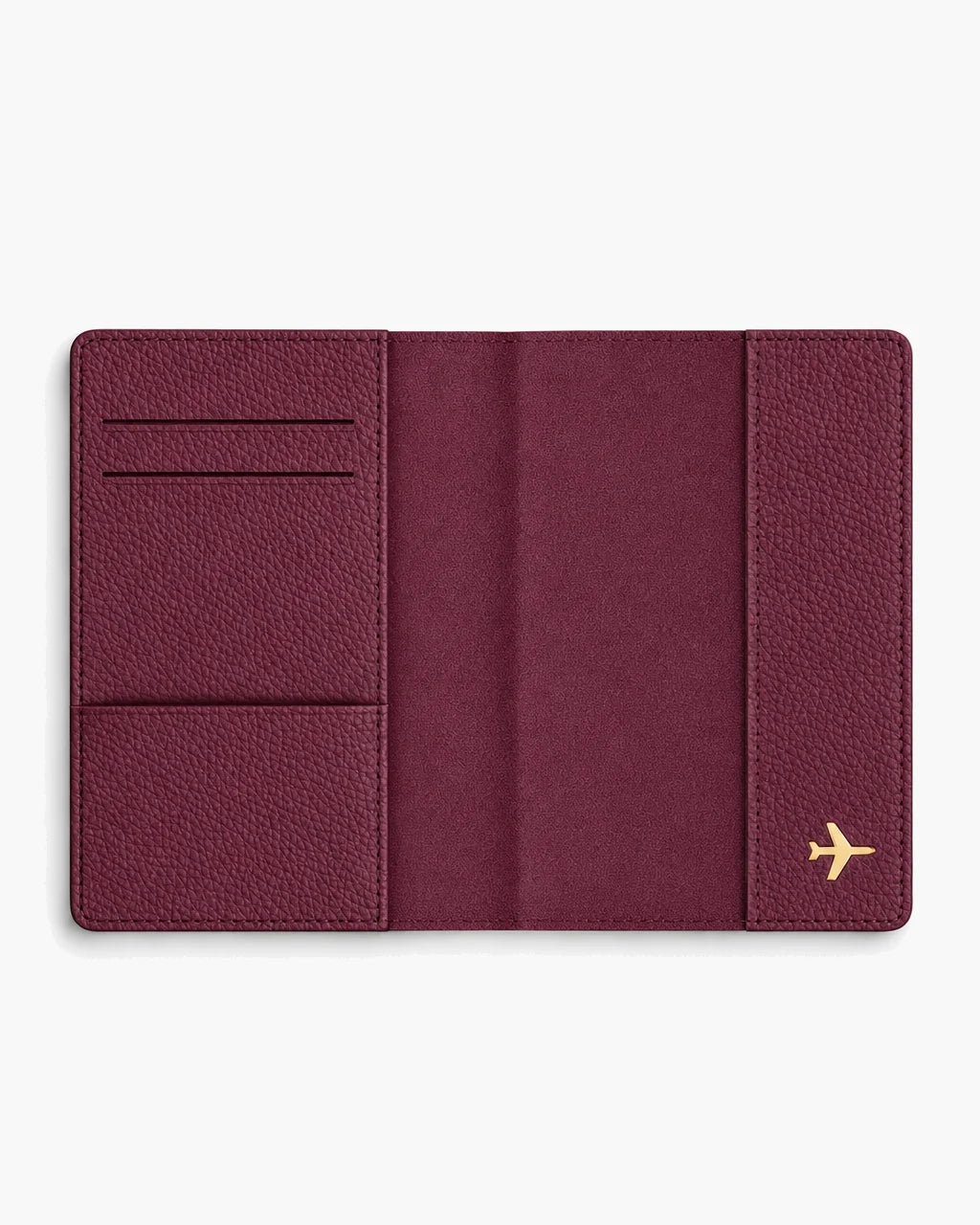 Bordo Togo deri pasaport kılıfı - görsel 5