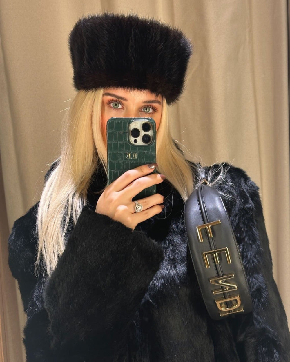 Zümrüt Yeşil Croco Deri iPhone Kılıfı