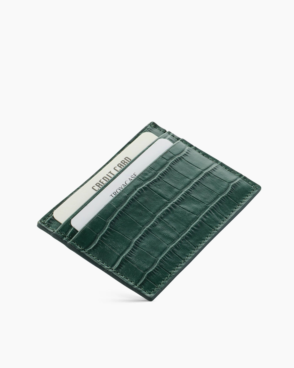 Deri Slim Karlık | Zümrüt Yeşili Croco