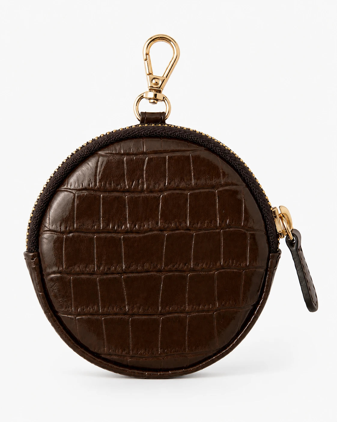 Kahve Croco Mini Cüzdan