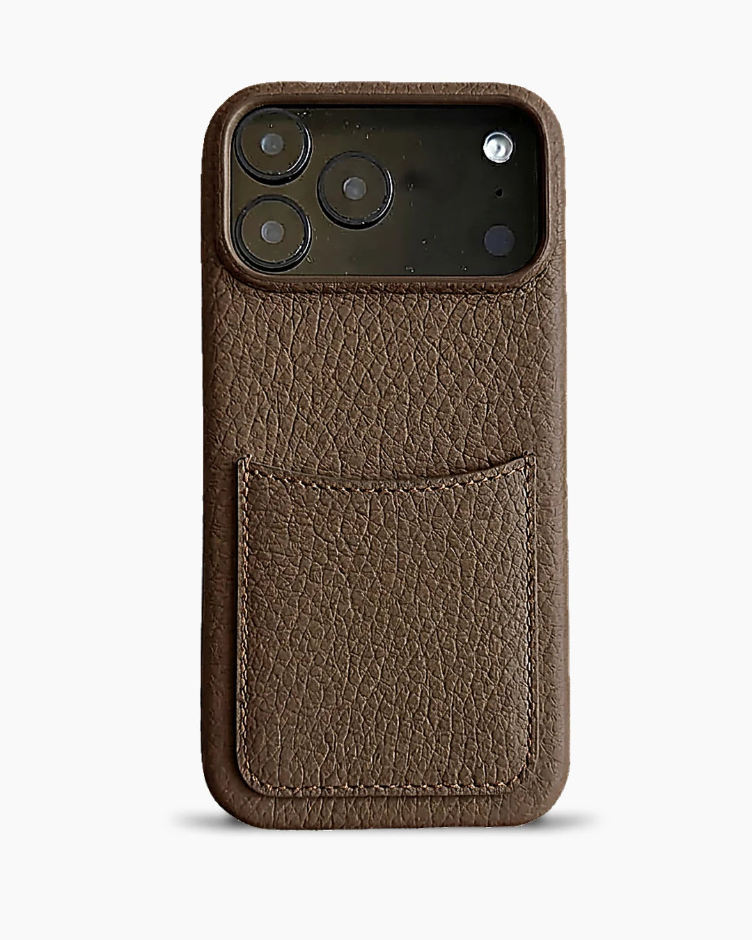 Cepli iPhone Kılıfı | Kahverengi Togo