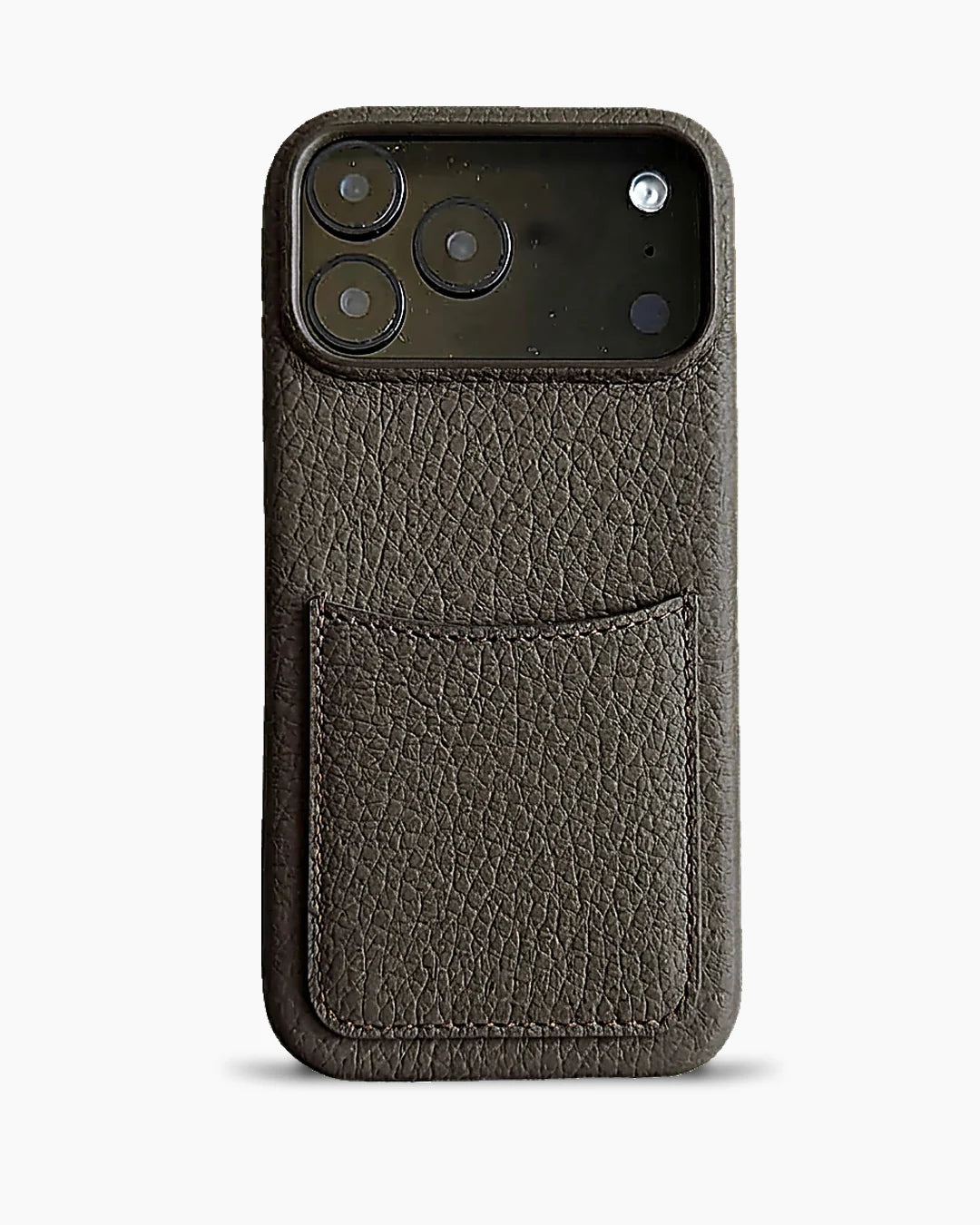 Cepli iPhone Kılıfı | Koyu Kahve Togo