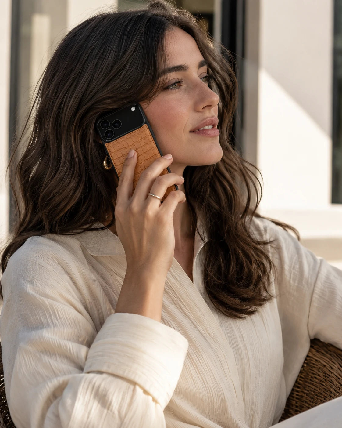 Premium iPhone Kılıfı | Taba Mat Croco