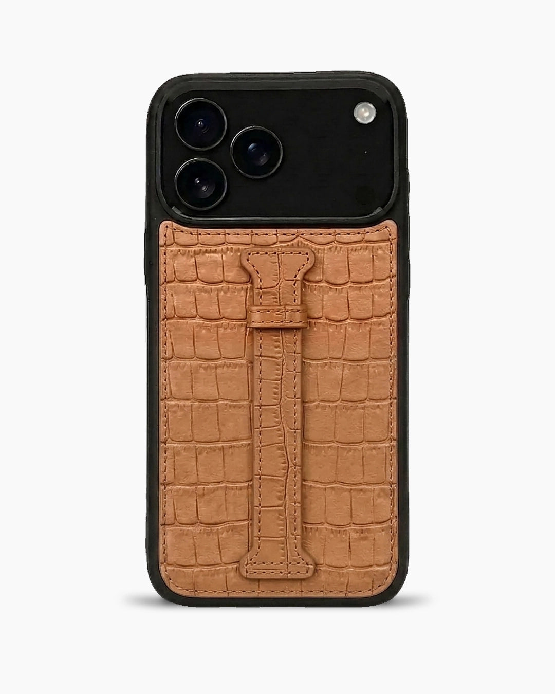 Kemerli iPhone Kılıfı | Taba Mat Croco