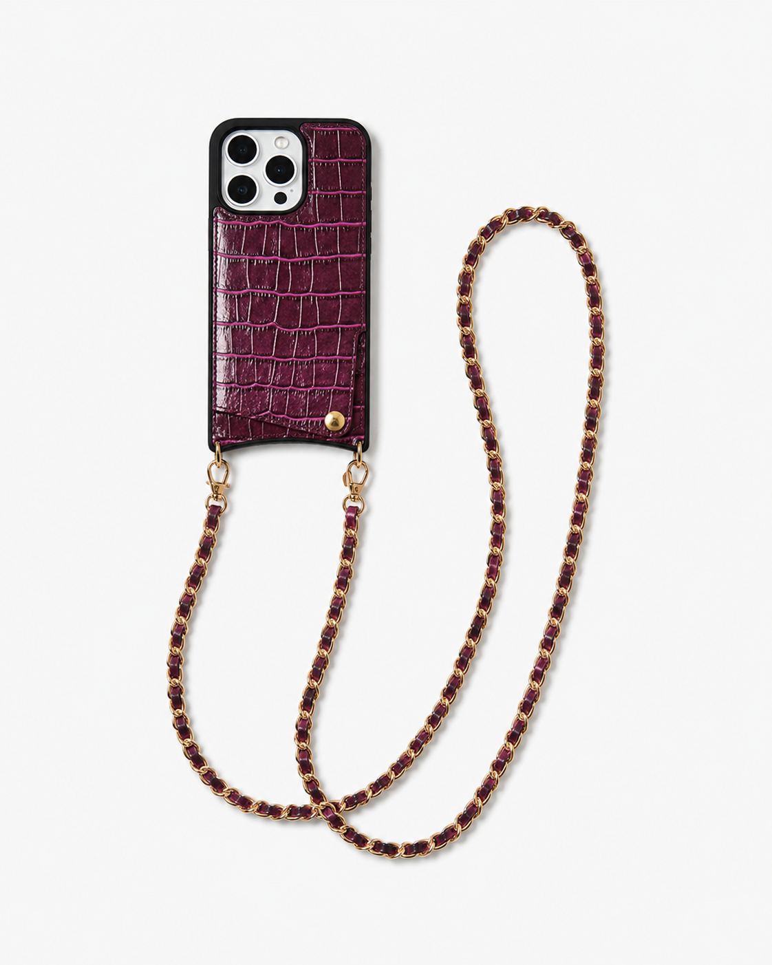 Mürdüm Croco Örgü Zincir Set