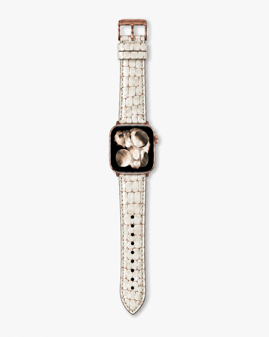 Apple Watch Deri Kordon | Natural Küçük Croco