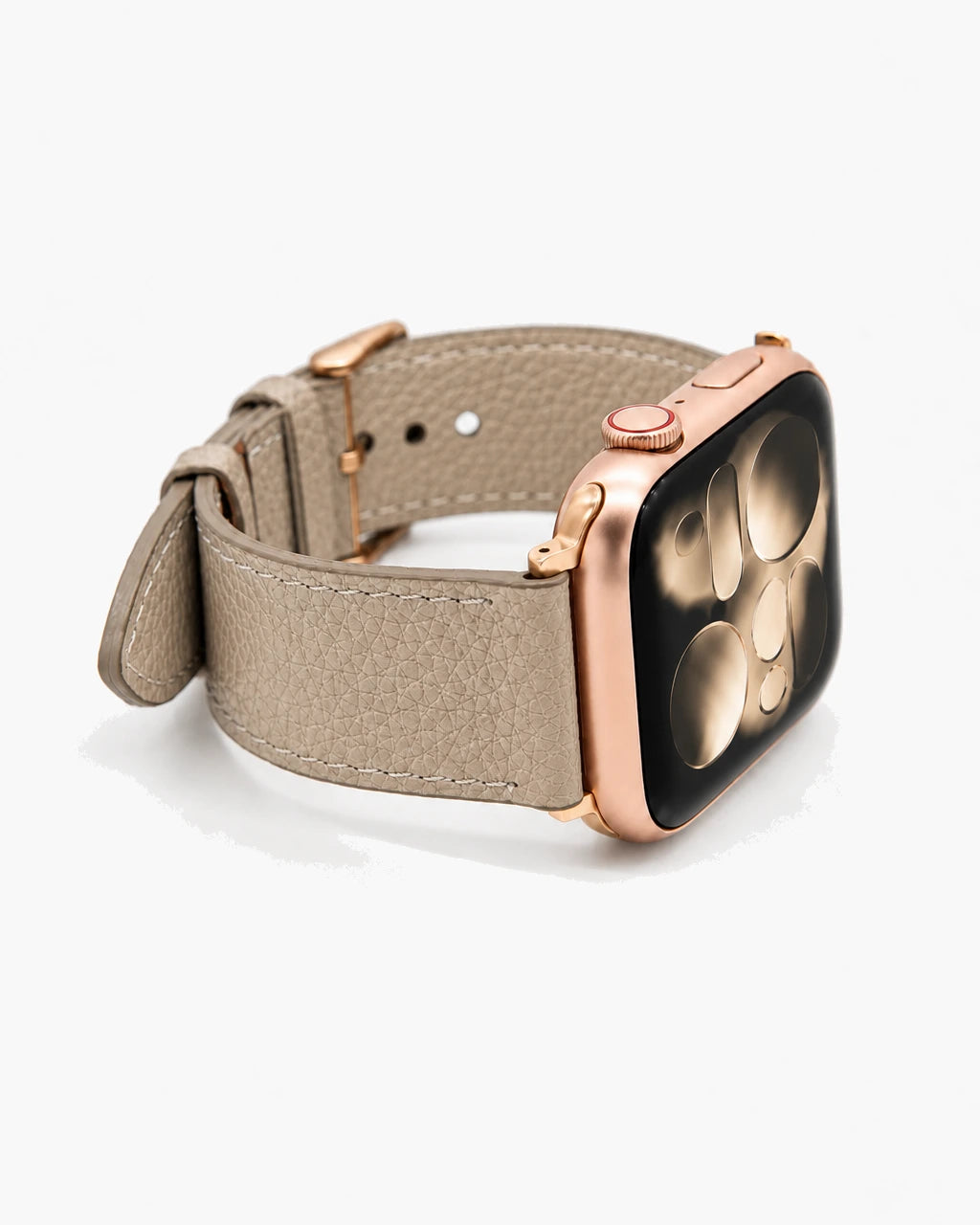 Apple Watch Deri Kordon | Parlak Vizon Togo