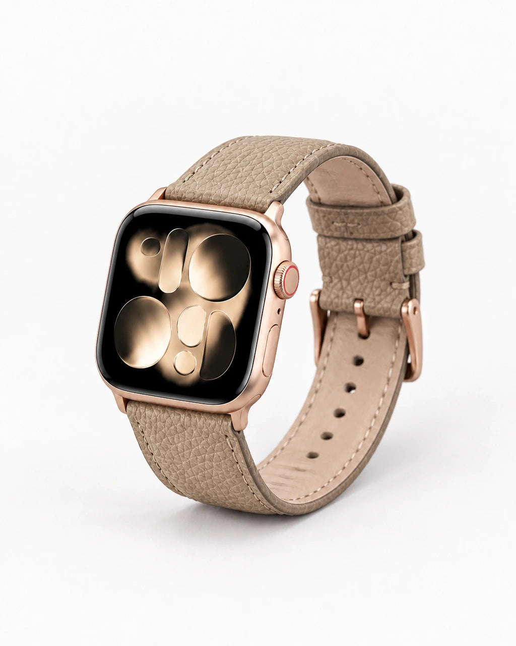 Apple Watch Deri Kordon | Parlak Vizon Togo