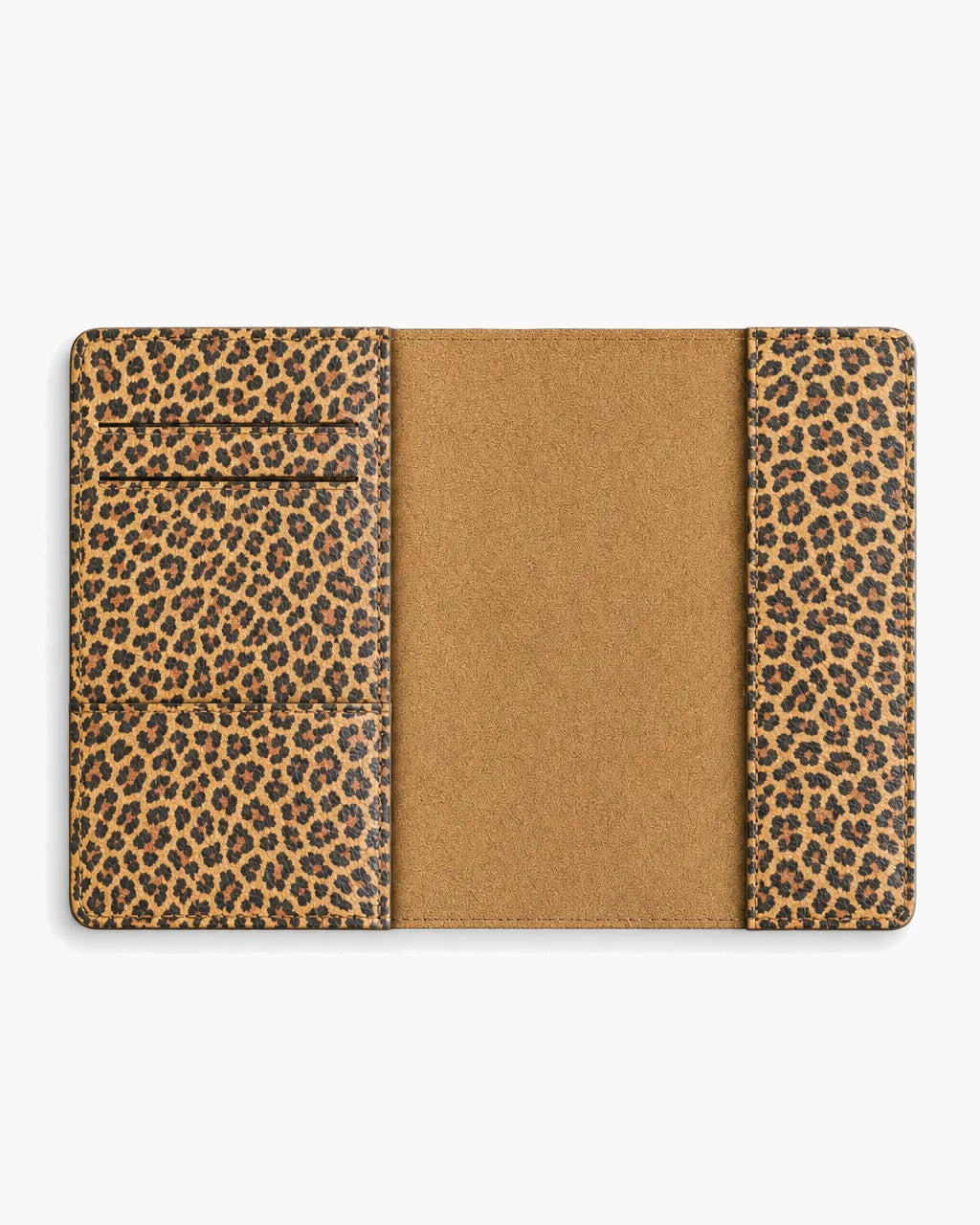 Sarı Leopar deri pasaport kılıfı - görsel 5