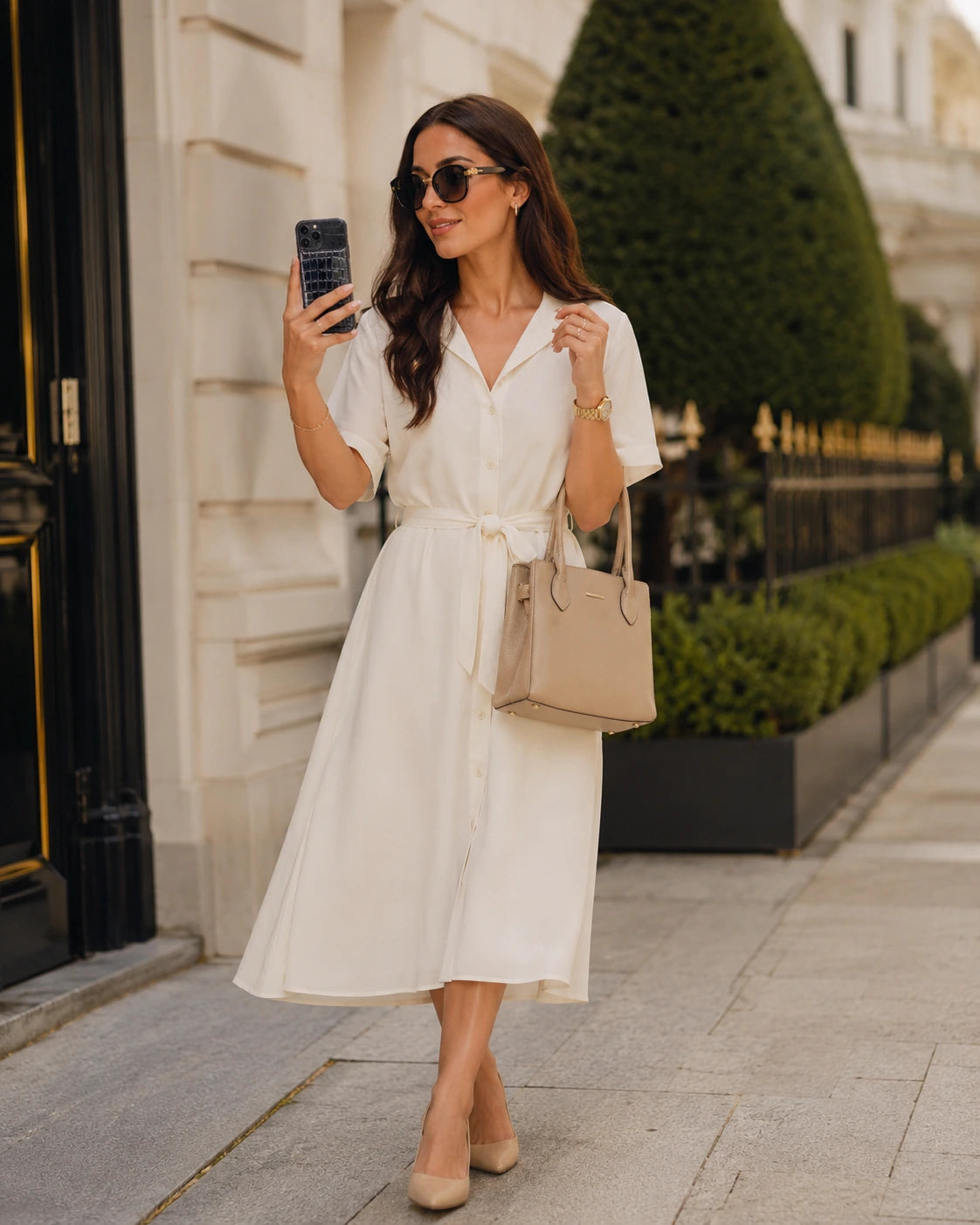 Premium iPhone Kılıfı | Siyah Rugan Croco