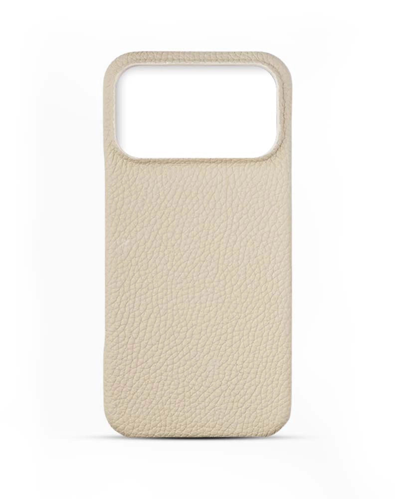 Deri iPhone Kılıfı | Beyaz Togo