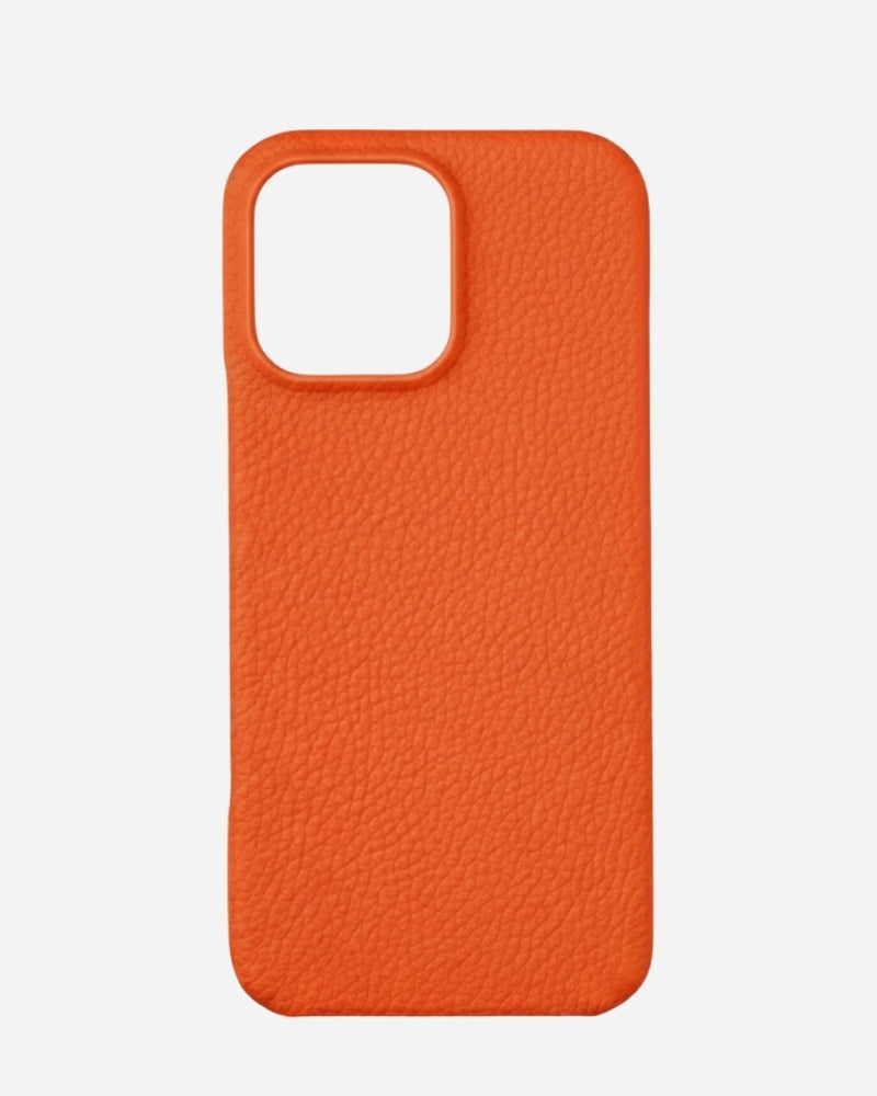 Deri iPhone Kılıfı - Turuncu Togo