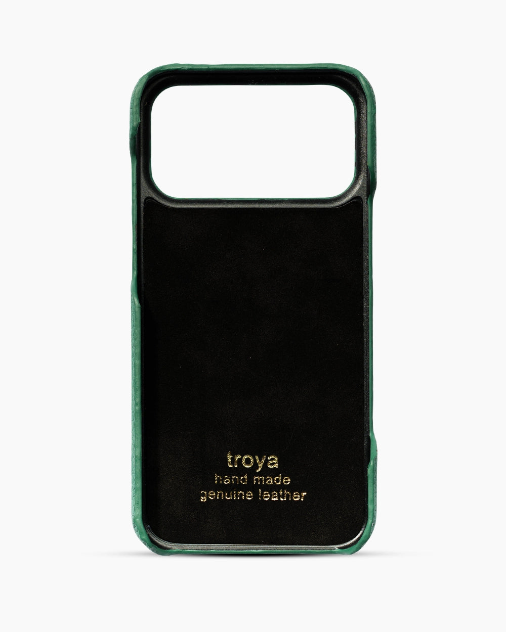 Deri iPhone Kılıfı | Yeşil Togo