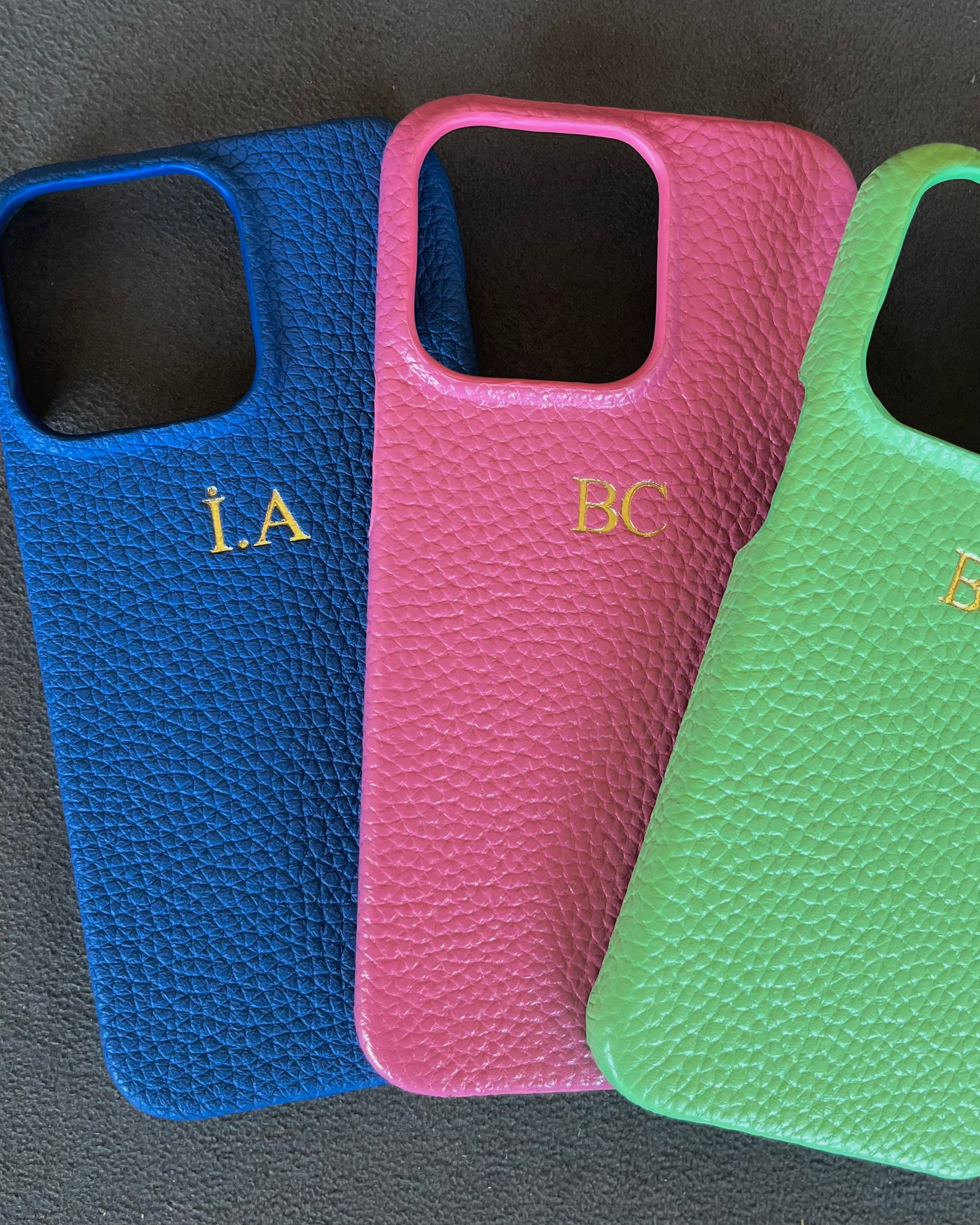 Deri iPhone Kılıfı | Pembe Togo