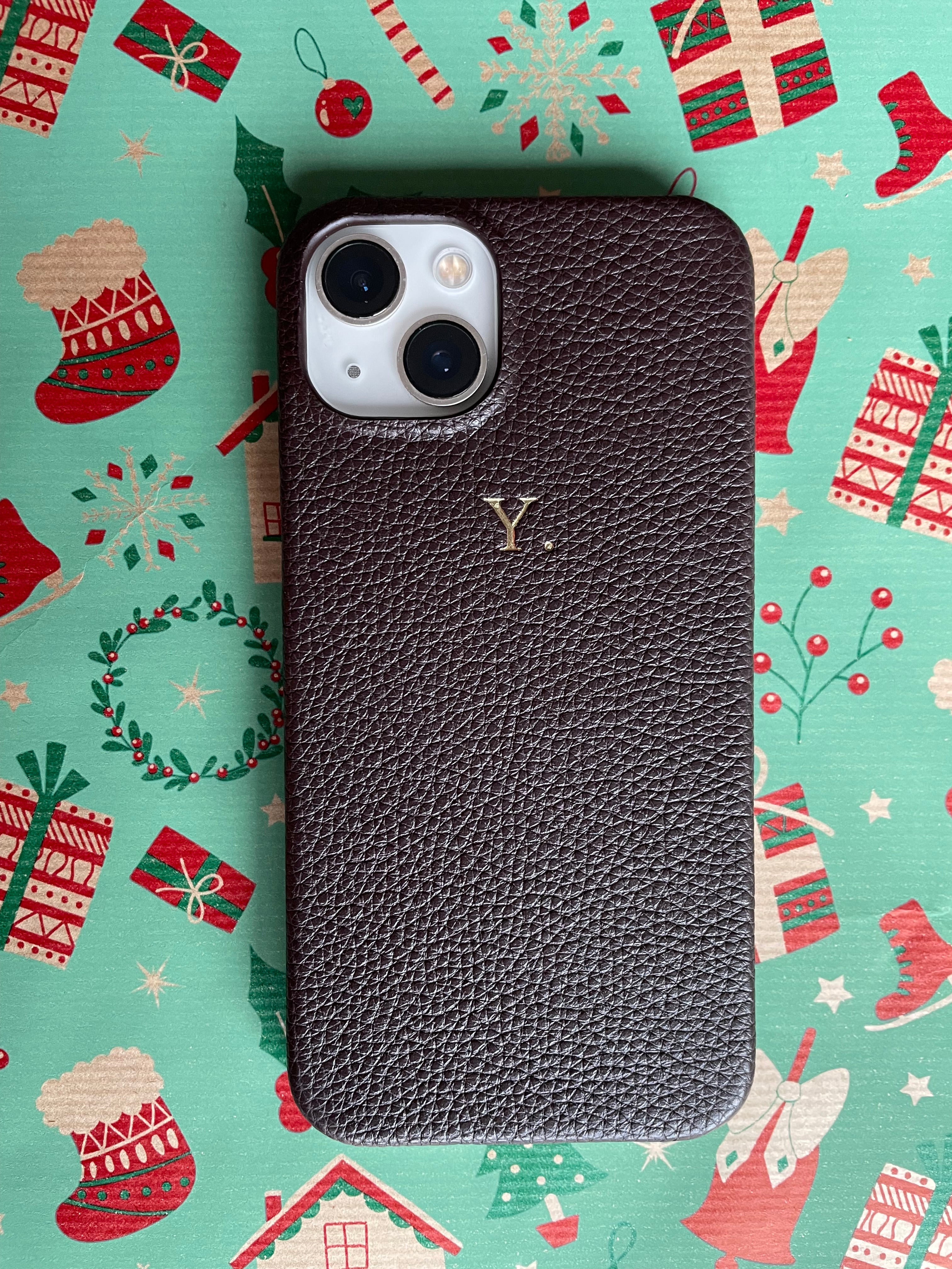 Deri iPhone Kılıfı | Koyu Kahve Togo