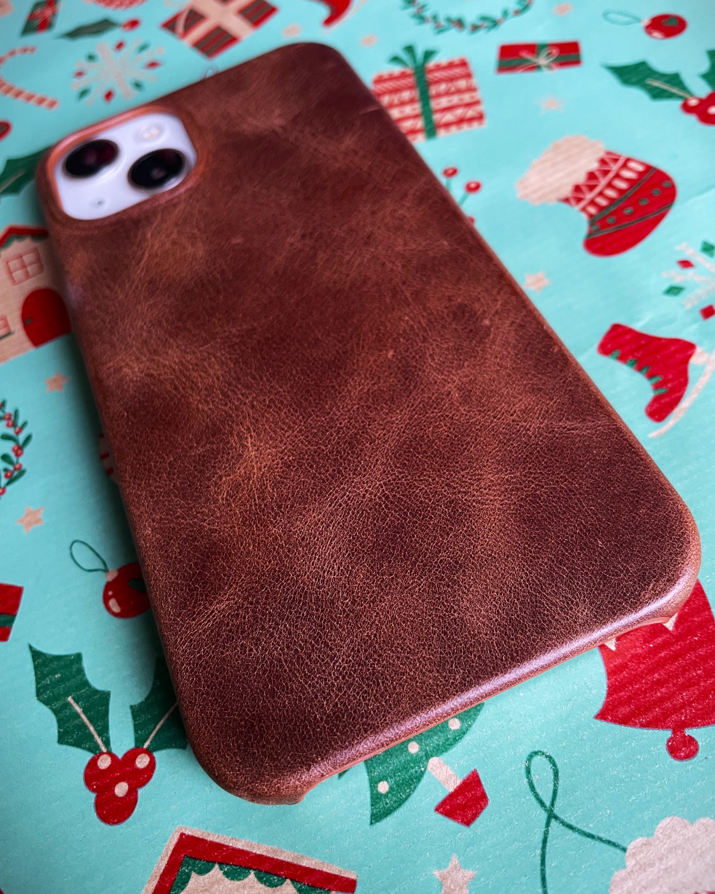 Crazy Serisi Kahve iPhone Kılıfı