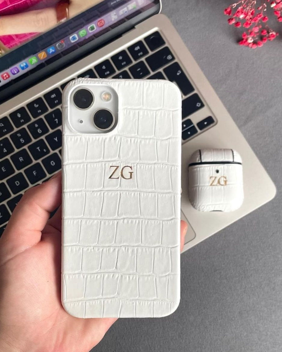 Deri Airpods kulaklık Kılıfı ve kılıf seti