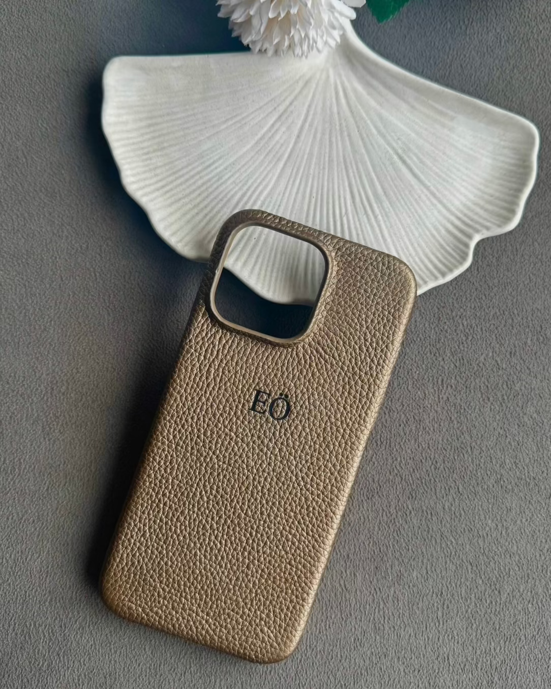 Deri iPhone Kılıfı | Parlak Vizon Togo