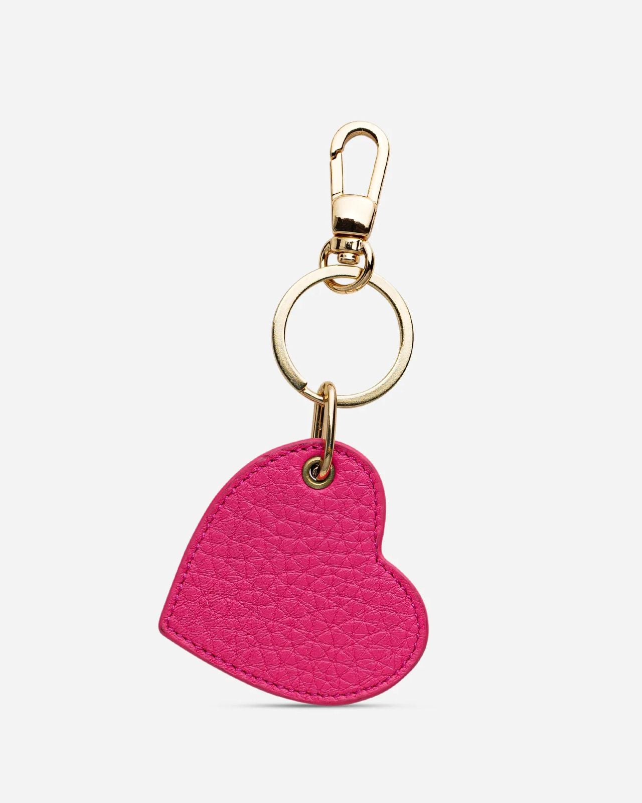 Kalp Anahtarlık - Koyu Pembe Togo