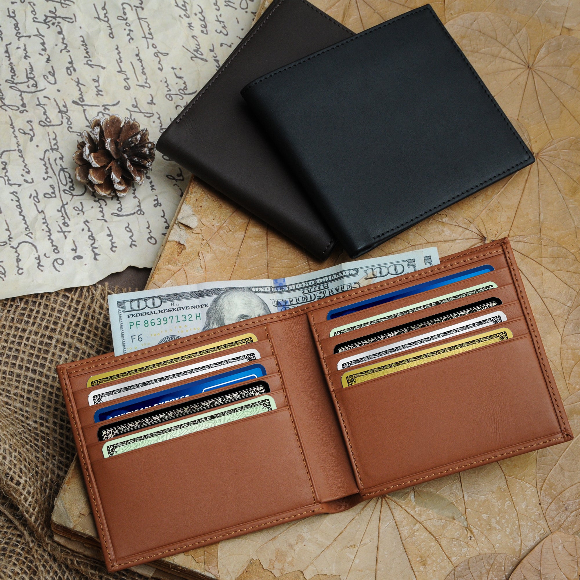 Soft Klasik cüzdan-Siyah