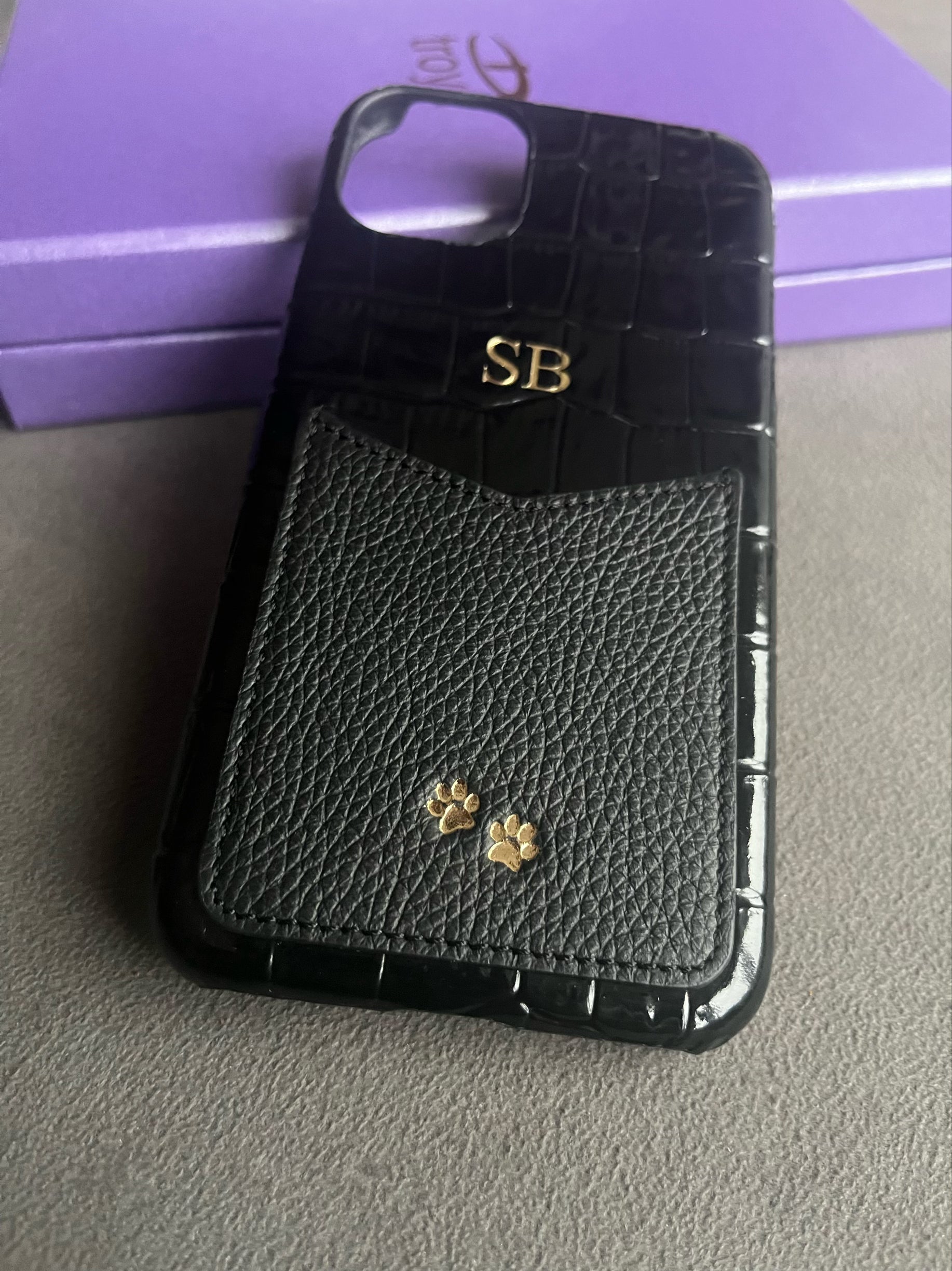 Cepli model Siyah Croco