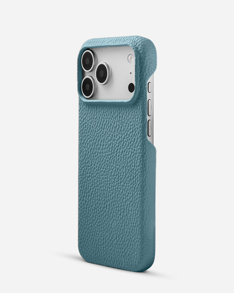 Deri iPhone Kılıfı | Bebek Mavisi Togo