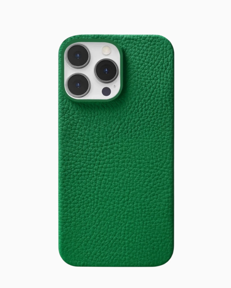 Togo Deri Telefon Kılıfı-Koyu yeşil