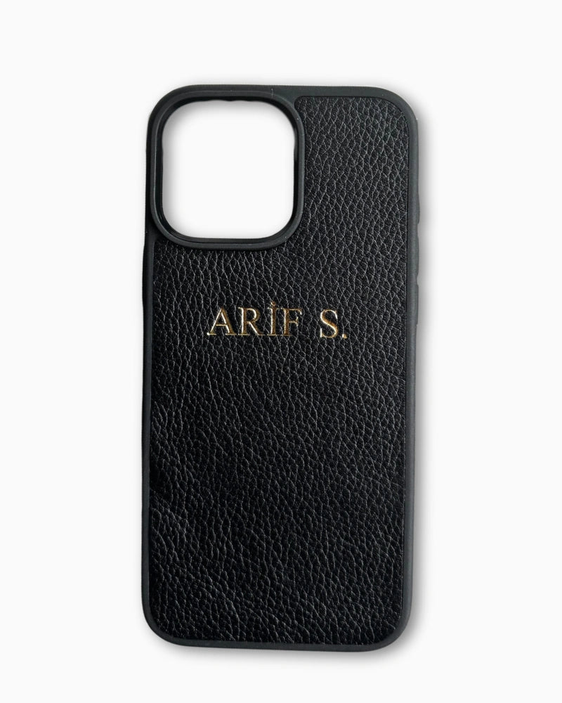 Togo Deri iPhone Kılıfı - Siyah