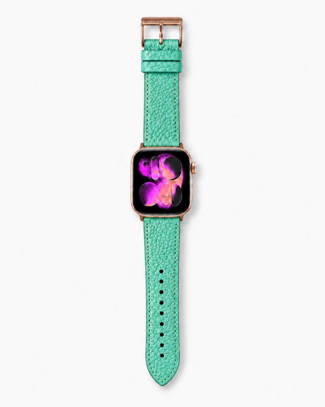 Apple Watch Deri Kordon | Yeşil Togo