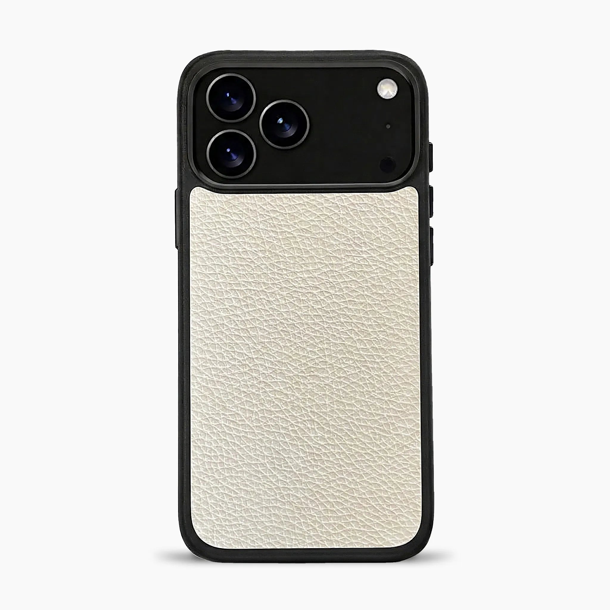 Deri iPhone Kılıfı | Beyaz Togo