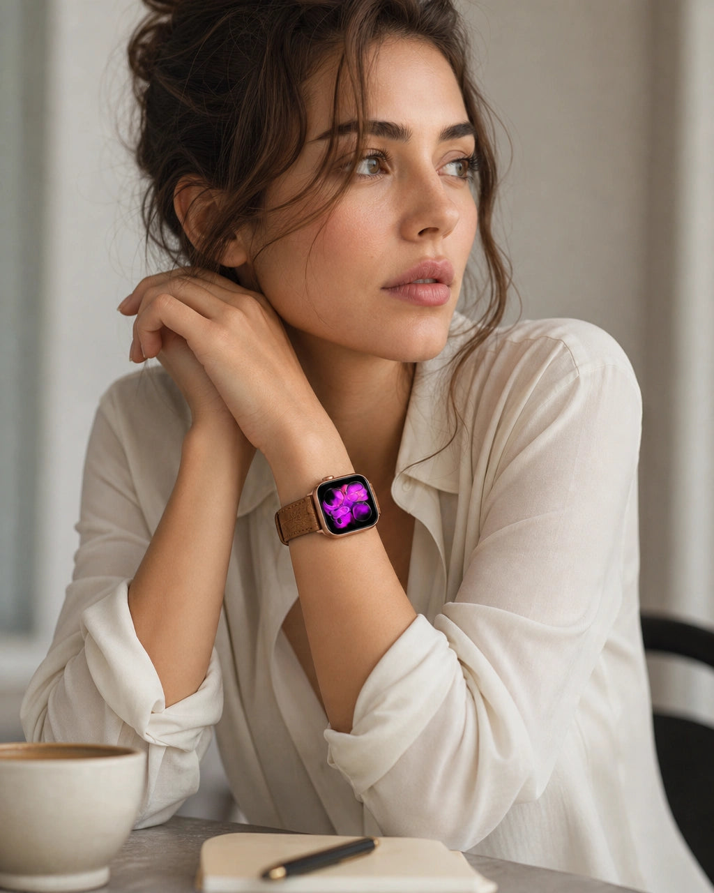 Apple Watch Deri Kordon | Çikolata Togo