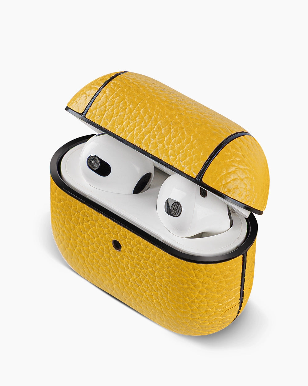 Deri Airpods Kılıfı - Sarı Togo