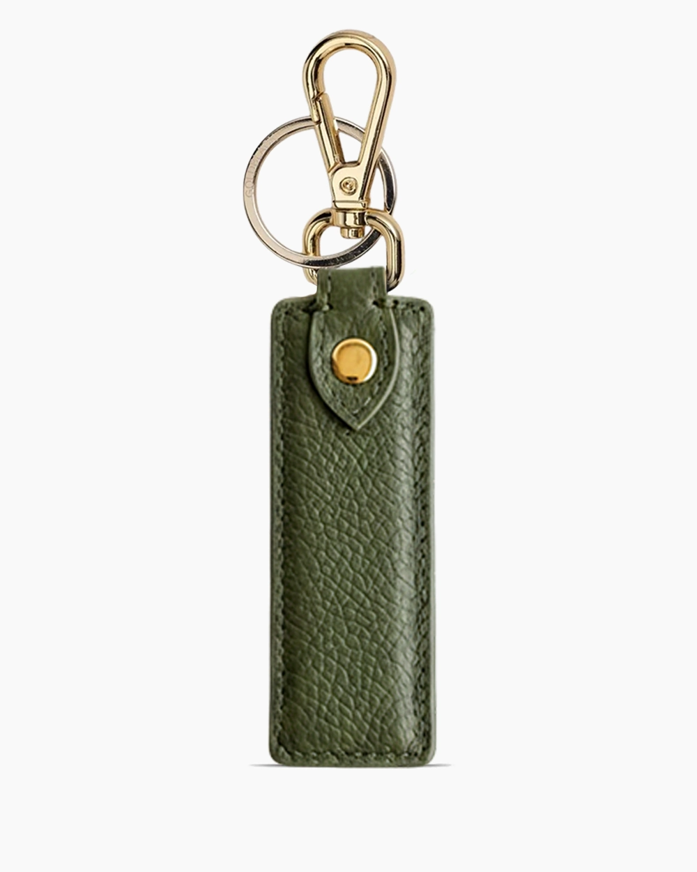 Deri Anahtarlık | Haki Yeşil Togo