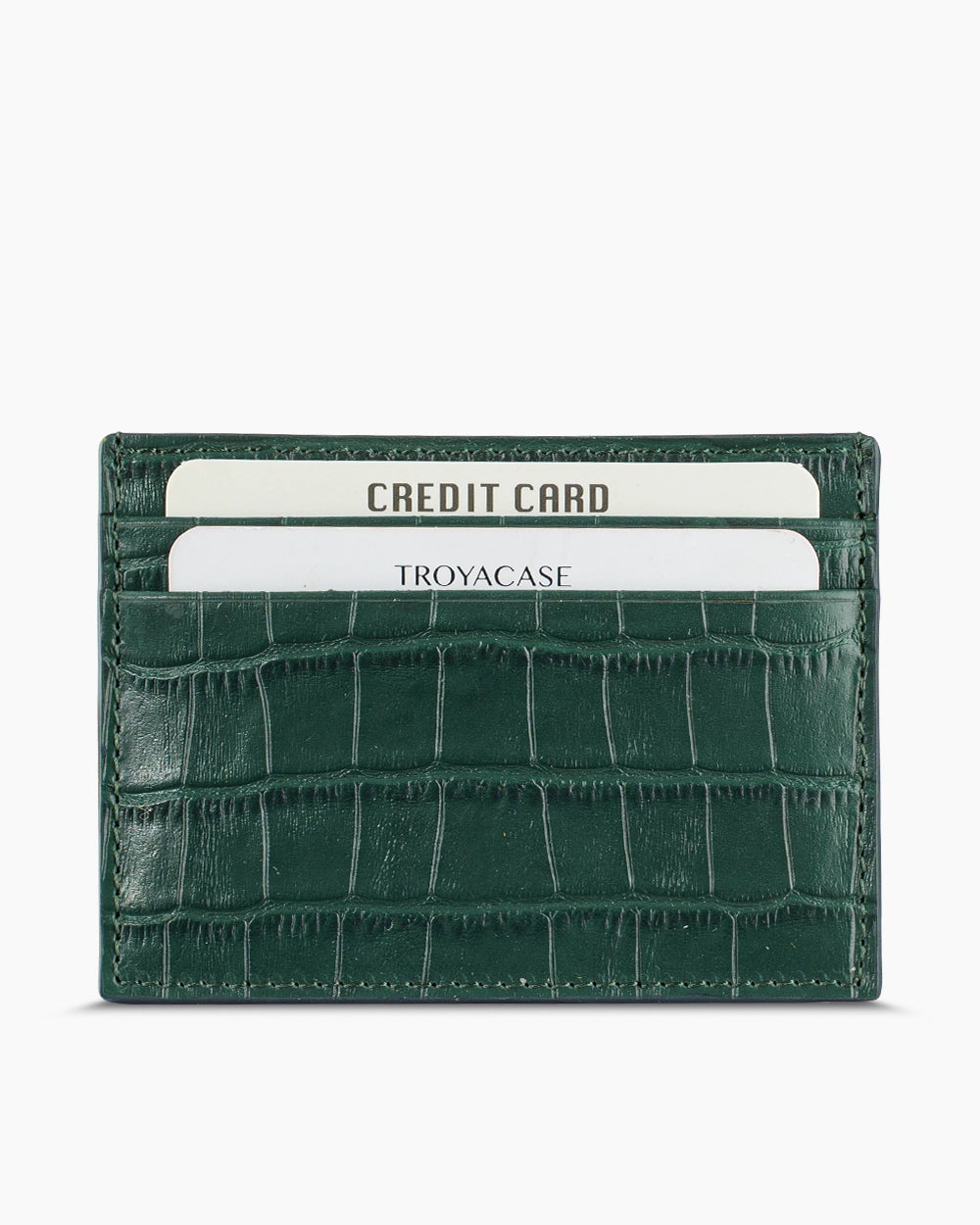 Deri Slim Karlık | Zümrüt Yeşili Croco