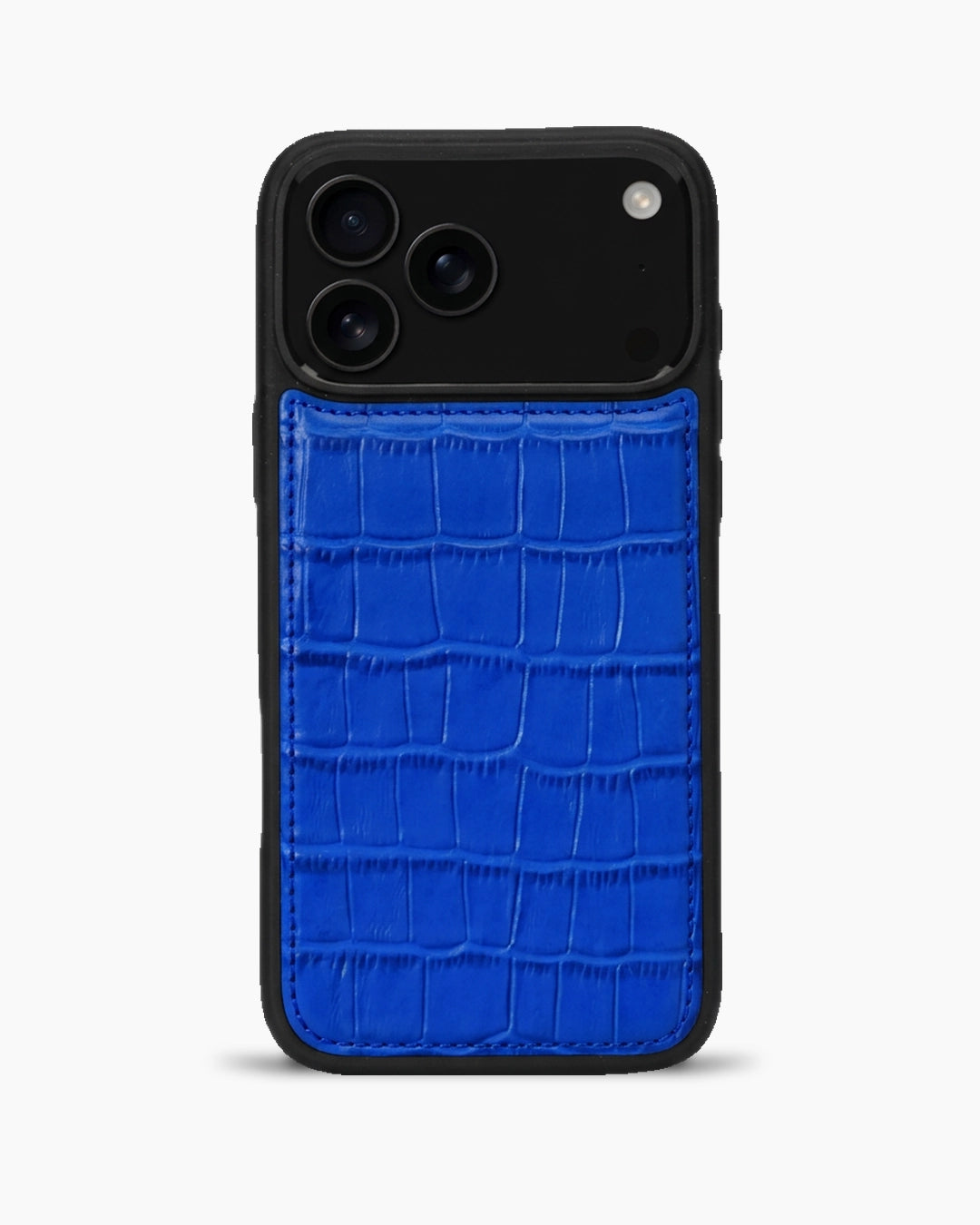 Premium iPhone Kılıfı | Emerald Mavi Croco