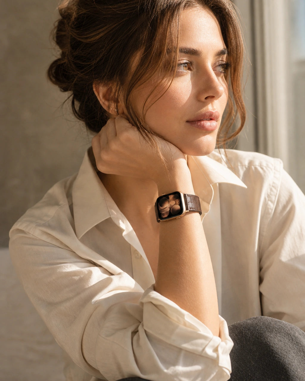 Apple Watch Deri Kordon | Kahve Togo