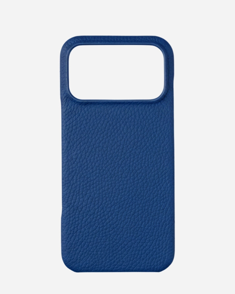Deri iPhone Kılıfı - Koyu Mavi Togo