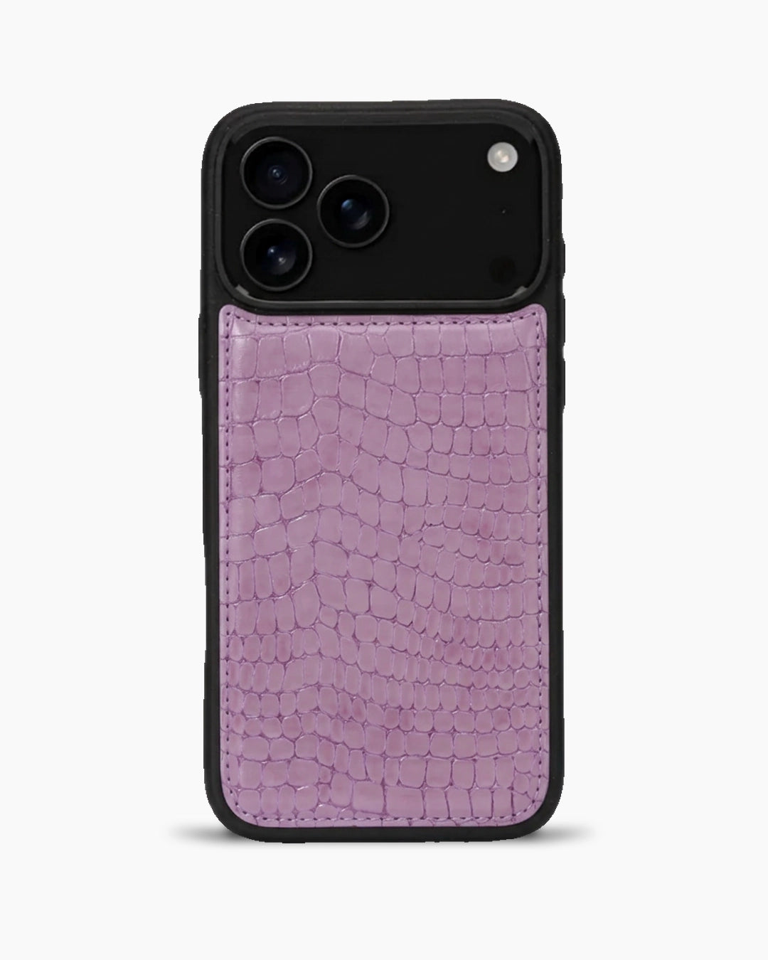 Premium iPhone Kılıfı | Lila Küçük Croco